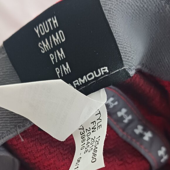 NWOT Under Armour Orange Youth Medium Hat - Picture 5 of 5